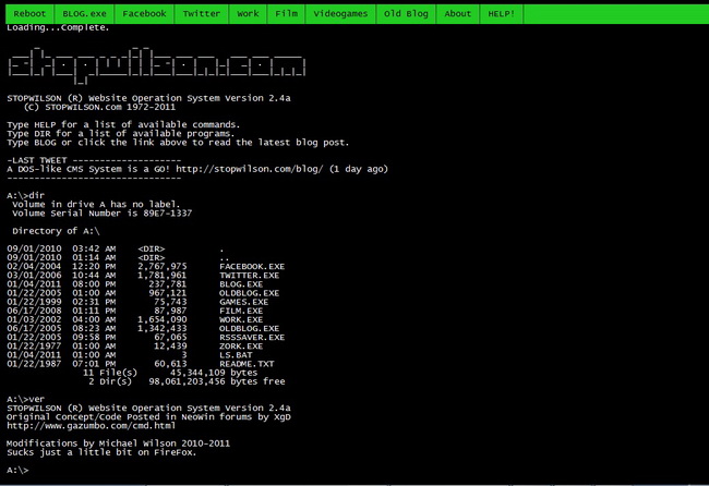 msdos_website